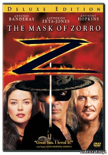 Смотреть фильм онлайн: Маска Зорро / The Mask of Zorro (1998)