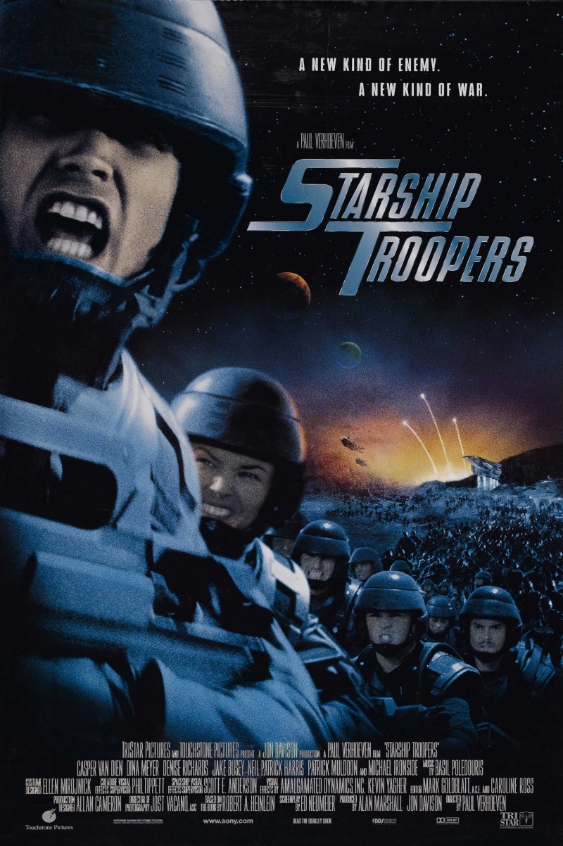 Смотреть фильм онлайн:Звездный десант / Starship Troopers