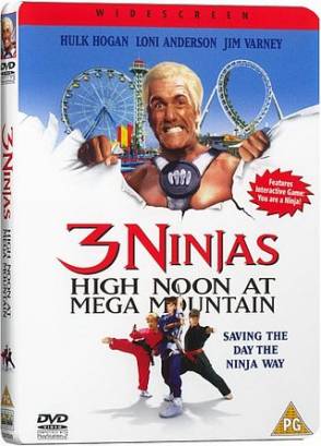 Смотреть фильм онлайн: Три ниндзя: Жаркий полдень на горе Мега (1998)